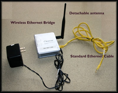 Ethernet Wifi on Odie S Roadies  Wifi Tip  Using A Wireless Ethernet Bridge
